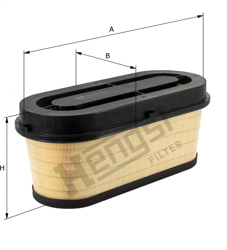 Воздушный фильтр (арт. E1060L01) HENGST FILTER